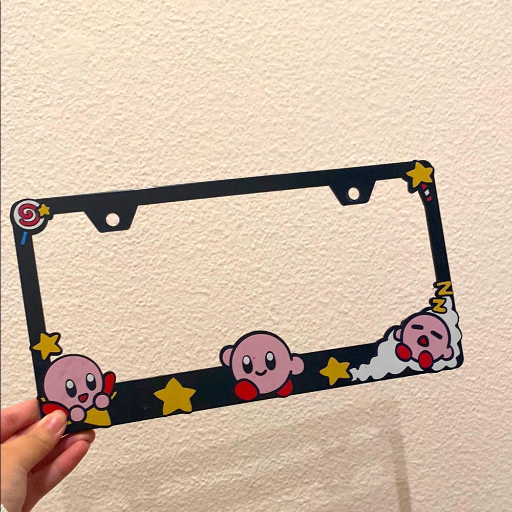 Kirby License Plate Frame